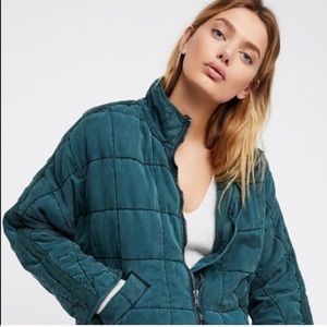 Free People Dolman Quilted Jacket